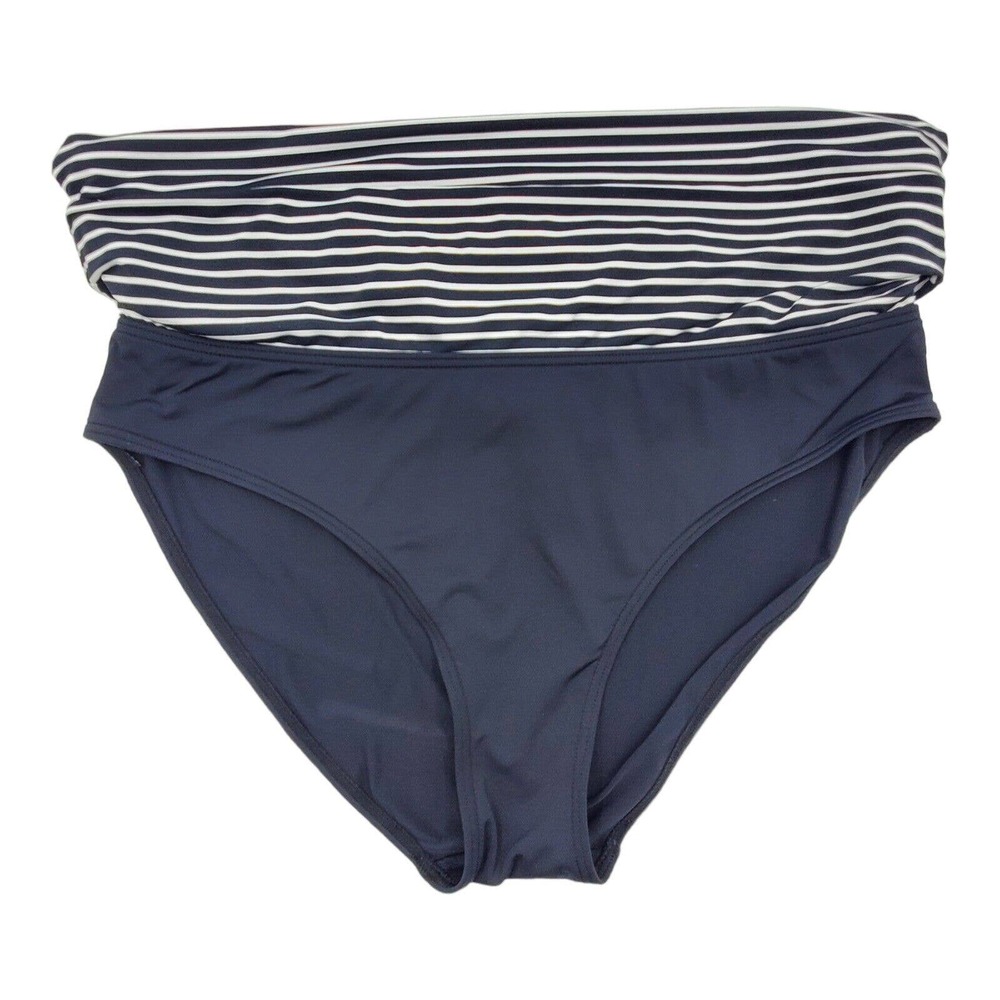 Bond-eye Australia Black White Stripe 2 Piece Tankini US Sz 10 multi fit cups - Picture 4 of 9